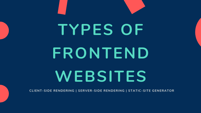 Types Of Frontend Websites